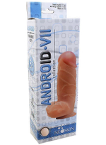 LOVETOY ANDROID VII – реалистичный фаллоимитатор на присоске, телесный, 19,5 см