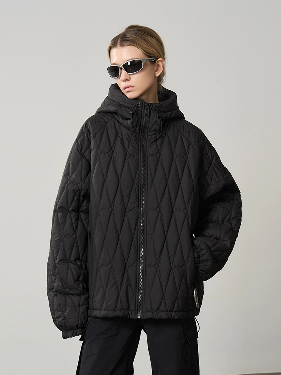 Стёганая куртка HARSHandCRUEL Hooded Quilted Jacket