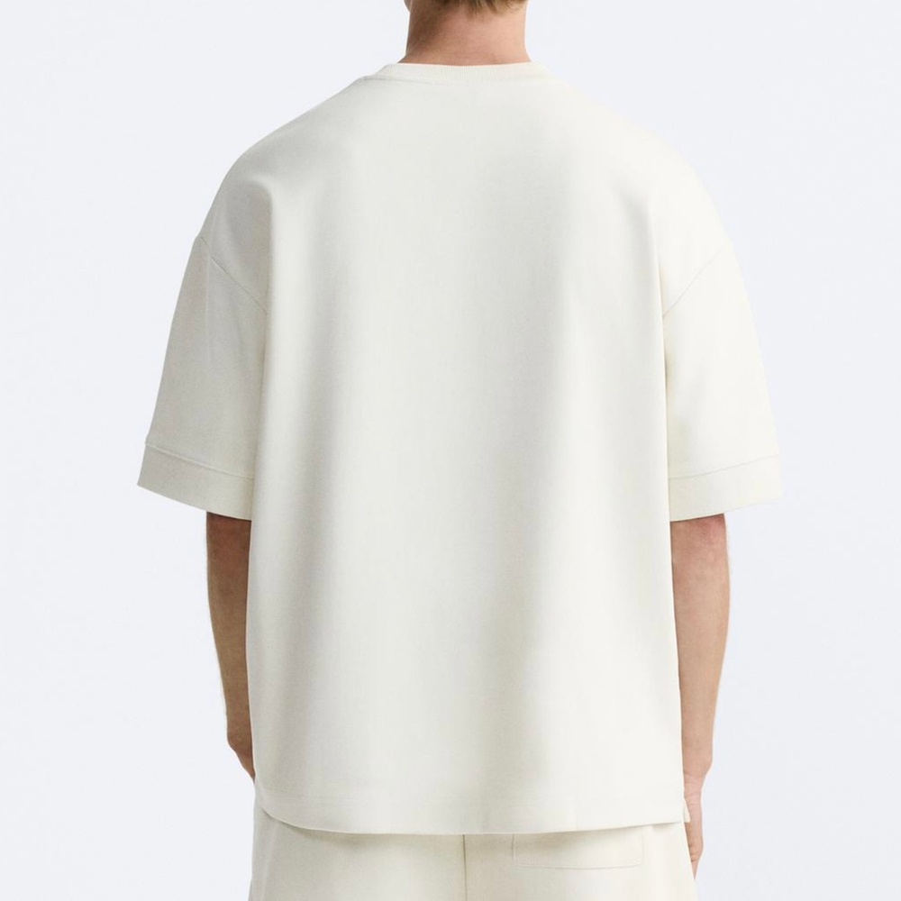 Футболка Zara плотная, мол.