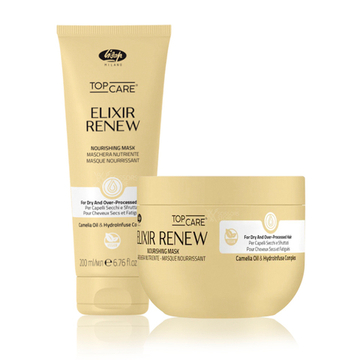 Увлажняющая и восстанавливающая маска для сухих и повреждённых волос LISAP TOP CARE ELIXIR RENEW
