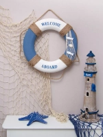 Декор на стену для интерьера "Спасательный круг" 35 см