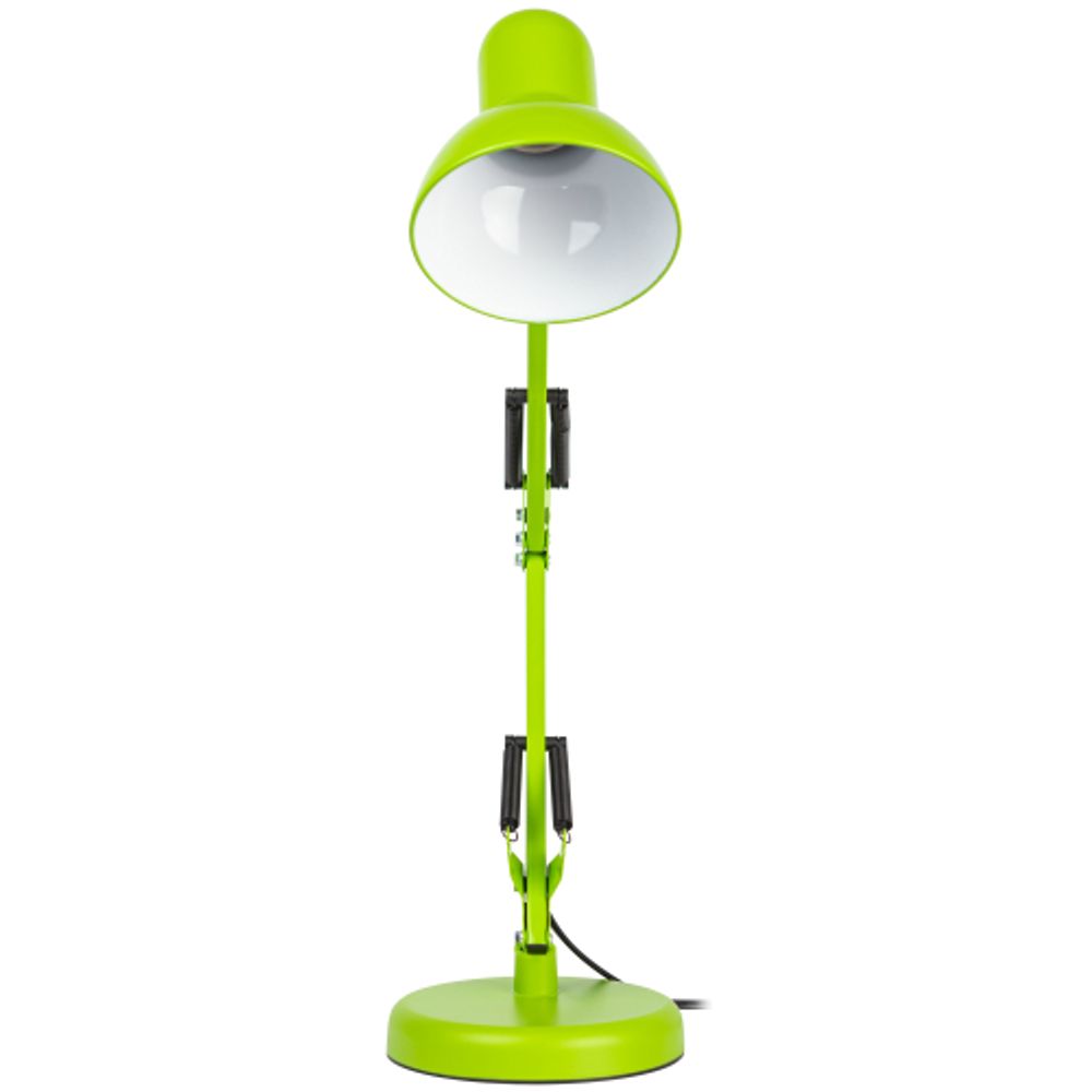 Настольный светильник ЭРА N-214-E27-40W-GR зеленый | Настольные светильники под лампу