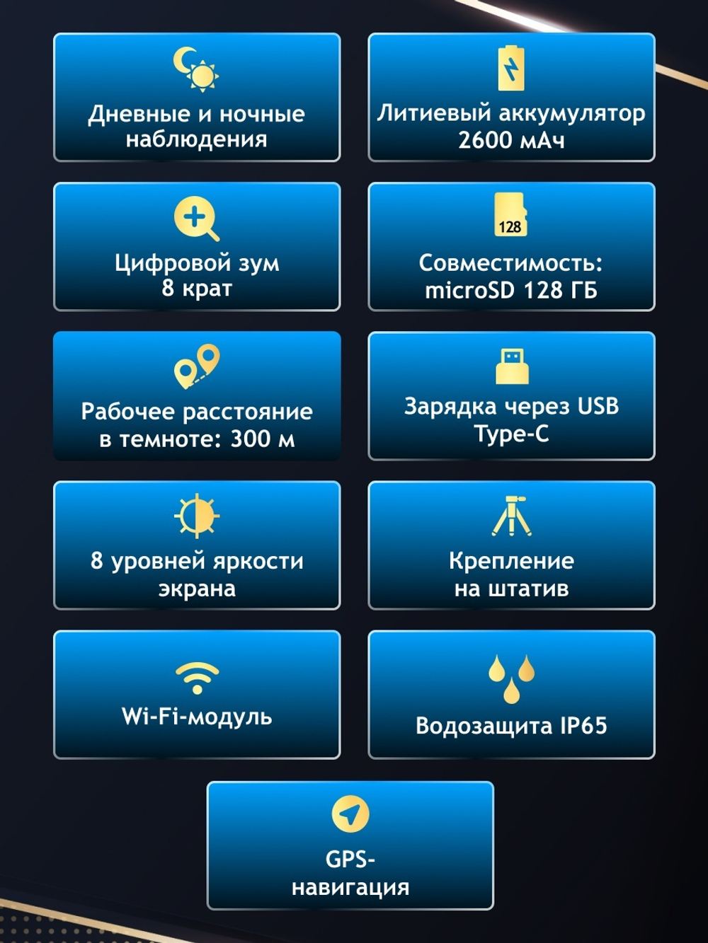 Бинокль цифровой ночного видения Levenhuk Halo 50XN GPS