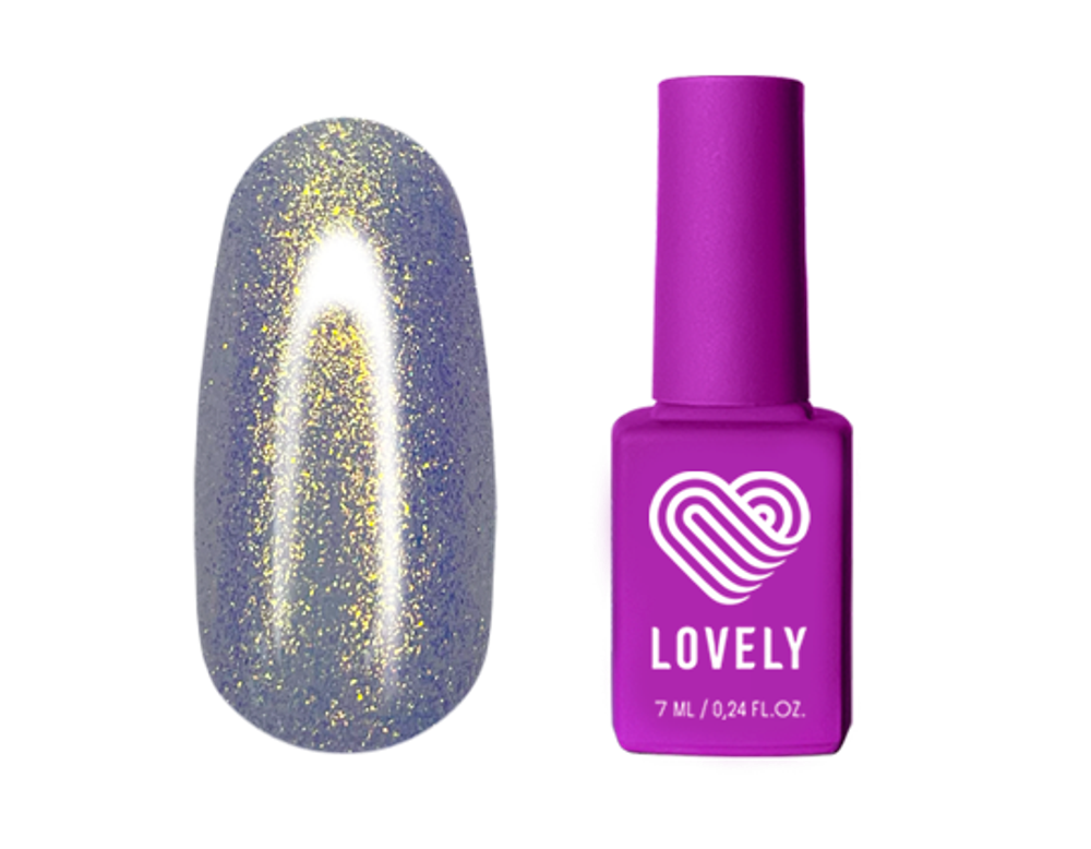 LOVELY Гель-лак Pure Pearl PP03 (перламутровый с шиммером), 7 ml