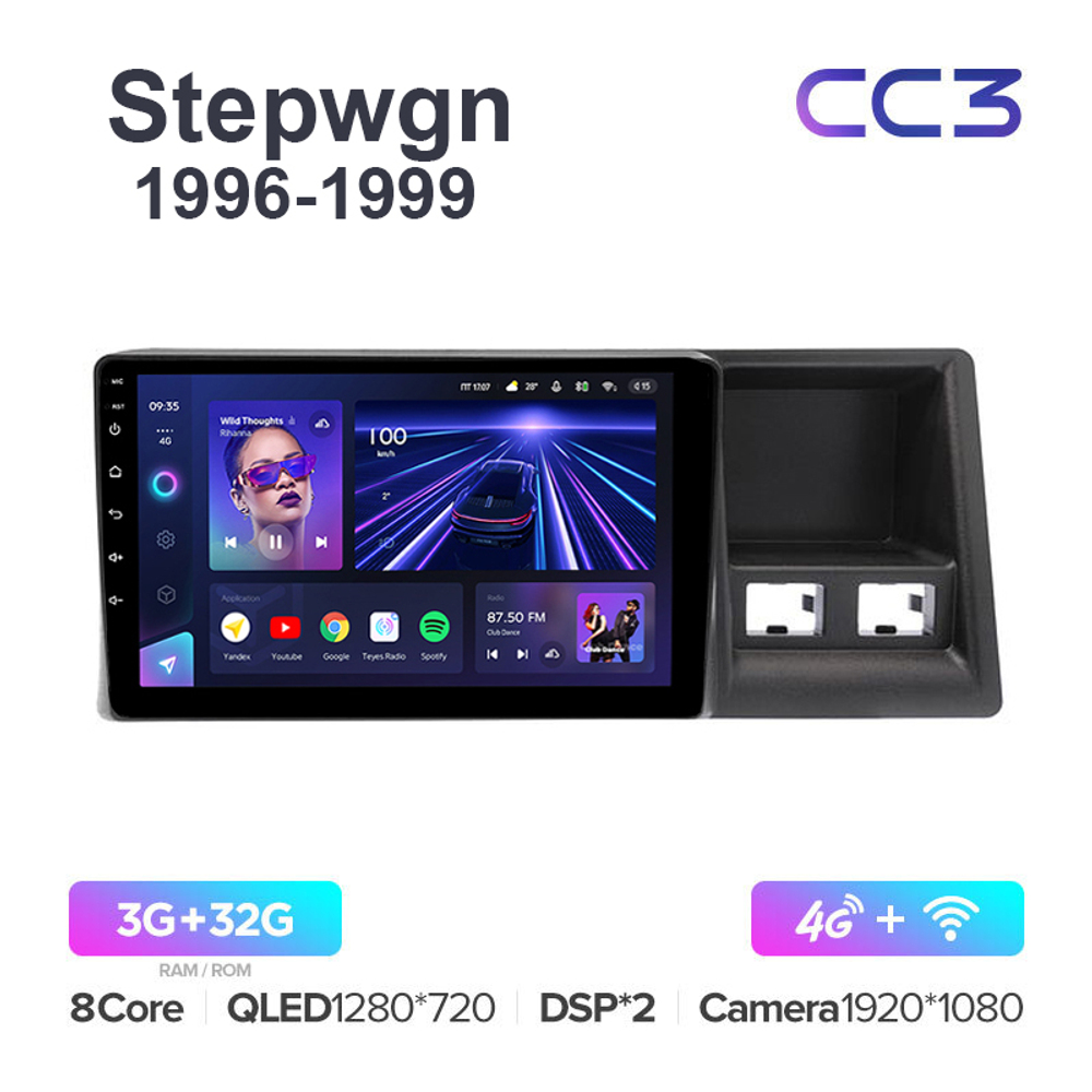 Teyes CC3 10,2"для Honda Stepwgn 1996-1999