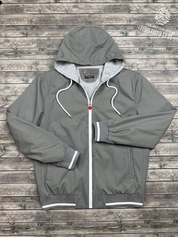 Бомбер с капюшоном Kiton