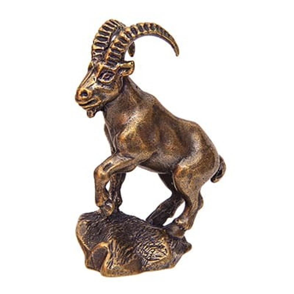 Фигурка художественное литье Горный козлик 5 см,