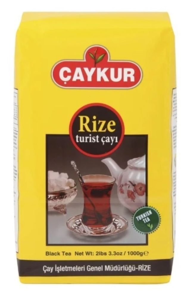 Чай черный Caykur Rize turist 1 кг, 2 шт
