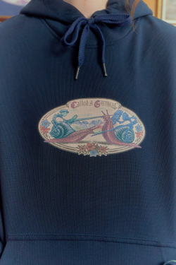 Худи Called a Garment Snail Clash "Navy"