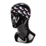 Повязка на голову детская "Розовое облако", уточки, микс 4 цвета, 6,5*20см (Кокетка)