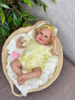 Кукла Реборн мягконабивная 45см (FA-908)