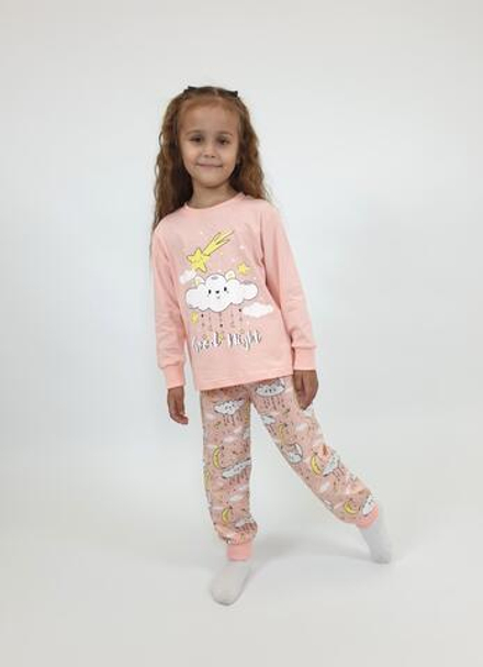 7-43-4 Пижама для девочки Luneva