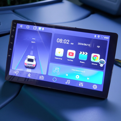 Автомагнитола 2DIN QLED DSP9" Android 4+64GB BOS-MINI A1PRO