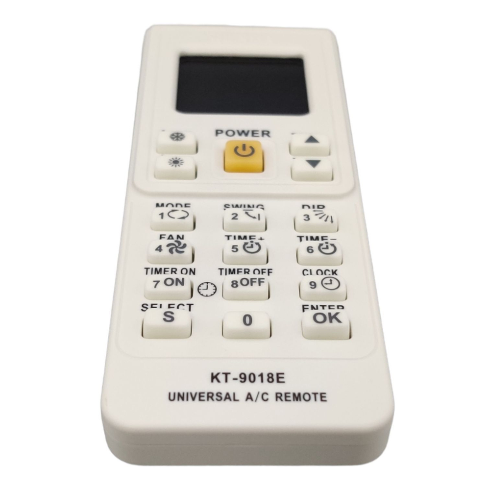 Пульт Qunda KT-9018E универсальный для кондиционеров