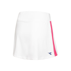 Женская теннисная юбка Diadora Core Skirt Women - White, Multicoloured