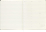 Еженедельник Moleskine PRO Weekly Vertical XL (DHB12PRO4) 19х25 cм твердая обложка черный