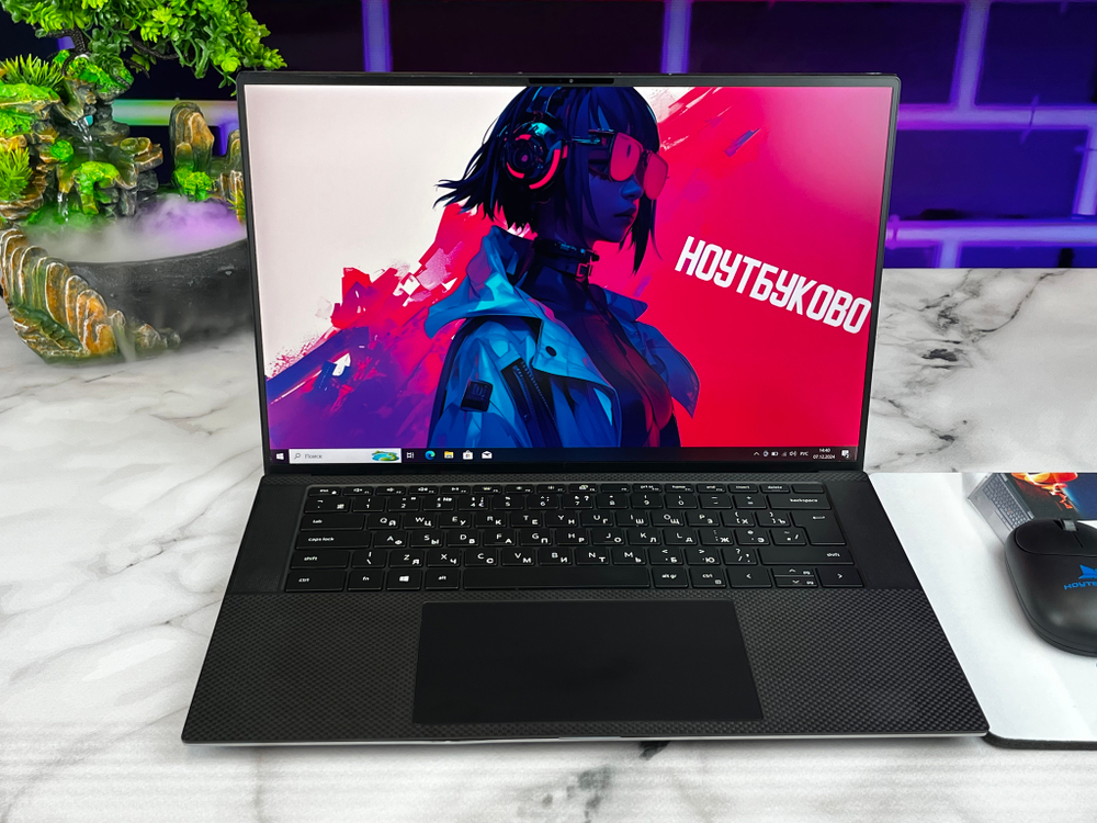 Ноутбук Intel 15.6" Dell Precision 5550 Core i7-10850H 15,6" 1920x1200 FullHD IPS Nvidia Quadro T1000, русская раскладка, Windows 10/11