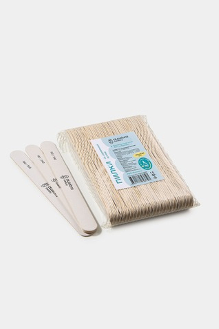 Пилки на деревянной основе SOFT WHITE размер L Plus, 50 шт