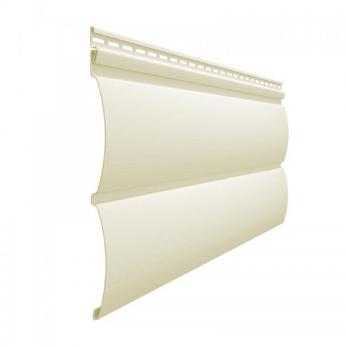 Сайдинг Виниловый Docke PREMIUM под бревно Сливки