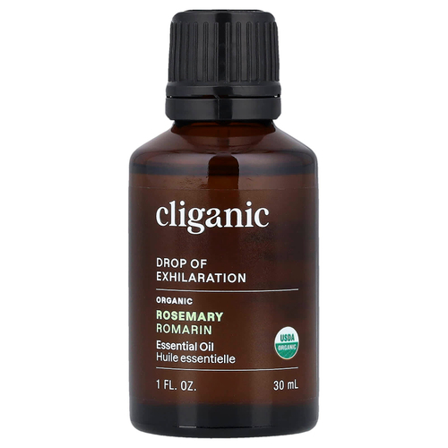 Cliganic, Органическое эфирное масло розмарина, 30 мл (1 жидк. Унция)