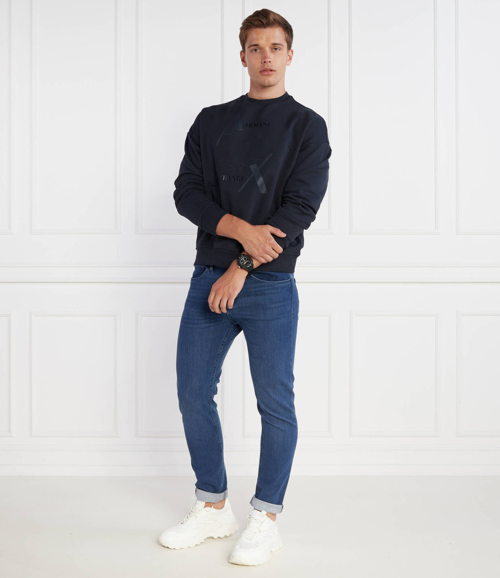 Худи Armani Exchange - темно-синий(6RZMAM ZJ9KZ)