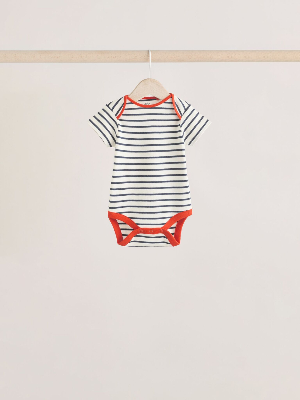 Боди с коротким рукавом для малышей Next E19-787, 5 шт., Синий, Красный, Мятный, Желтый