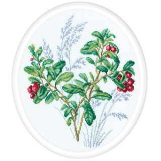 "Брусника"-M941  вышивка