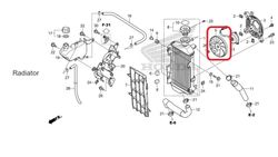 19020-KVZ-631. FAN COMP., COOLING