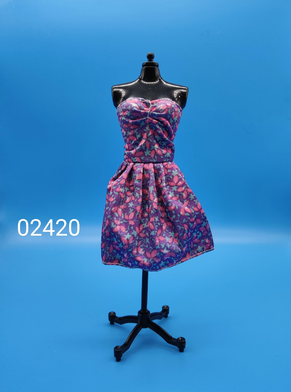 Одежда для куклы Барби винтаж платье 02420