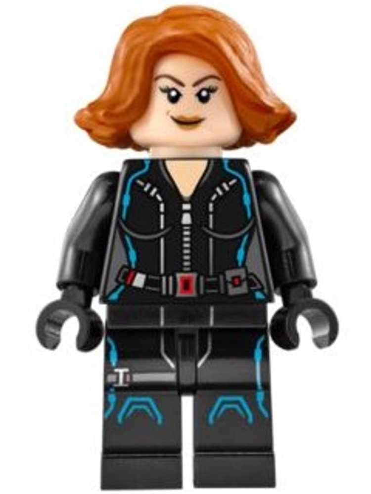 Минифигурка LEGO sh186 Черная Вдова