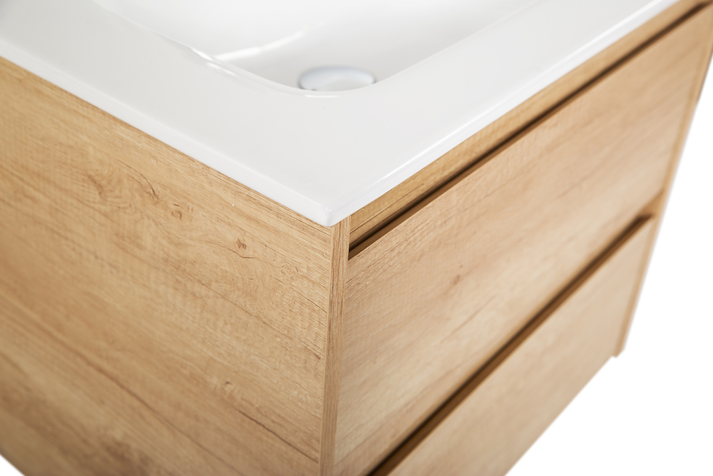 Тумба подвесная с раковиной BelBagno KRAFT-700-2C-SO-RNN