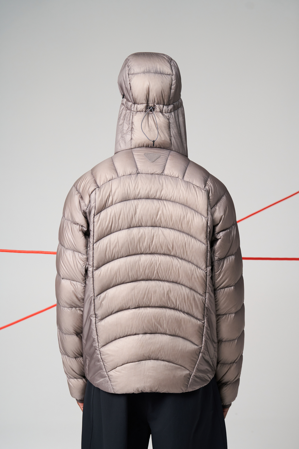 Куртка Nothomme Blue Monte Lightweight Down Jacket "Mauve Gray"