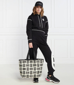 Сумка-шопер k/webbing logo lg tote Karl Lagerfeld - бежевый(235W3029)