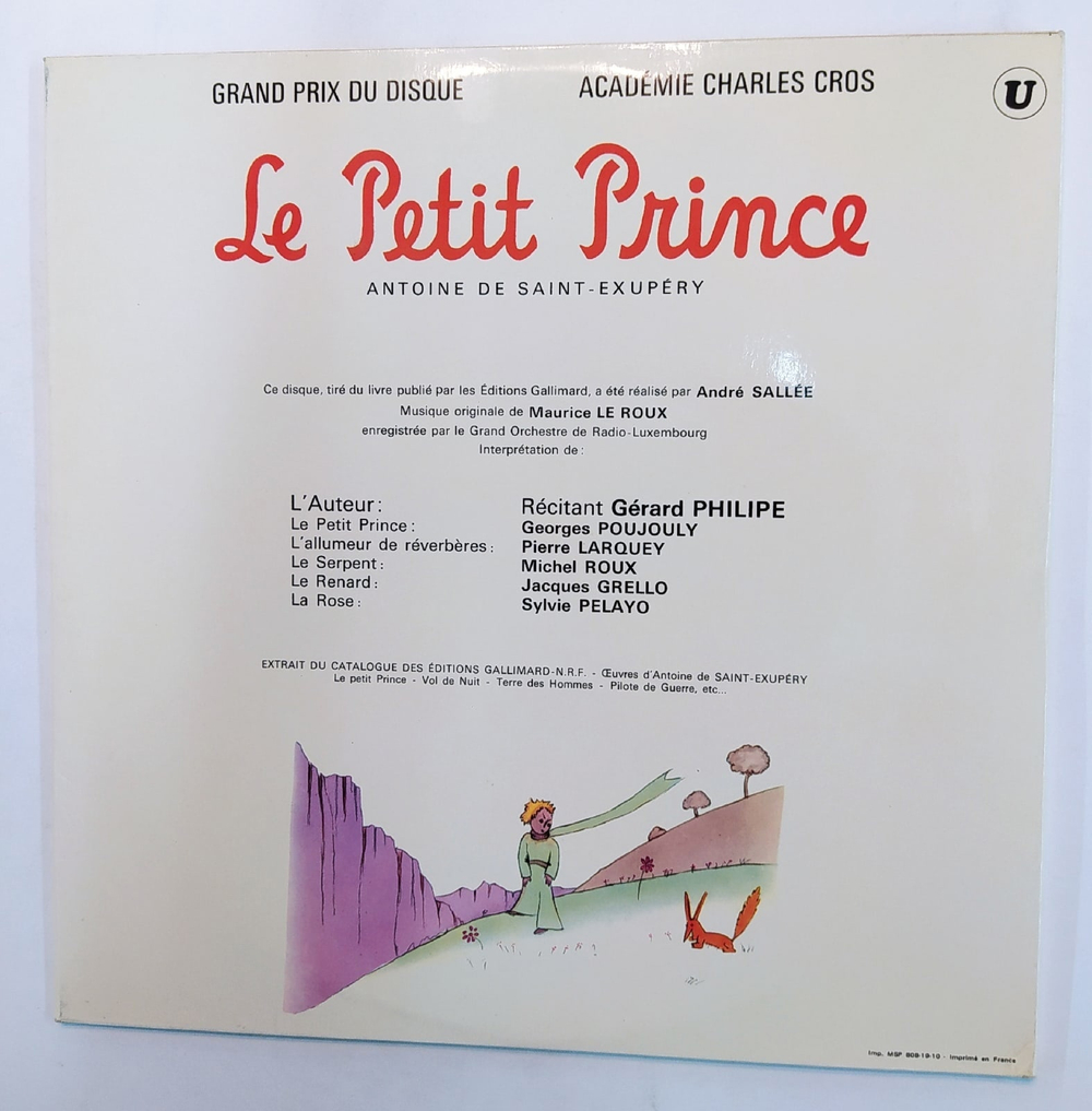 Antoine De Saint Exupery Le Petit Prince Маленький Принц на французском языке