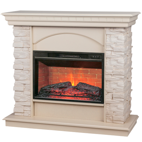 Каминокомплект Real Flame Elford WT с очагом Irvine 24
