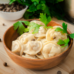 пельмени с индейкой