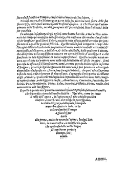 Iconologia di Cesare Ripa perugino. cavre. de sti. Mauritio, e Lazzaro | C. Ripa