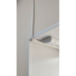 Кабель канал ЭРА KK-20-12-F полукруглый 20х12 серый 60 м