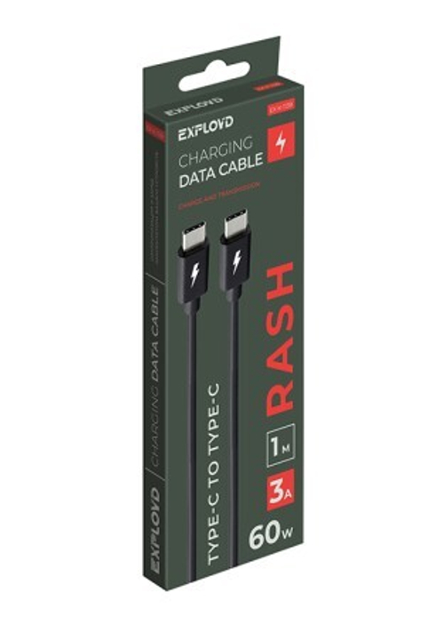 шнур Exployd EX-K-1139 Type-C x Type-C 1m