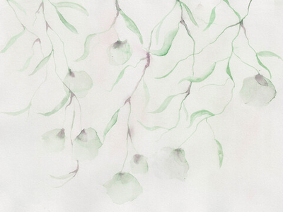 Дизайнерские обои Wall Street Watercolor-21