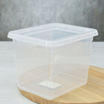 Ящик для хранения 2,5л 190*153*144мм "Palm" (бесцветный)