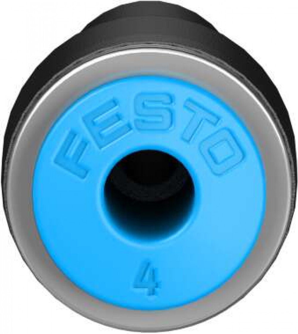 Переходник цанговый со вставной втулкой Festo QS-8H-4 (комплект 10 шт)
