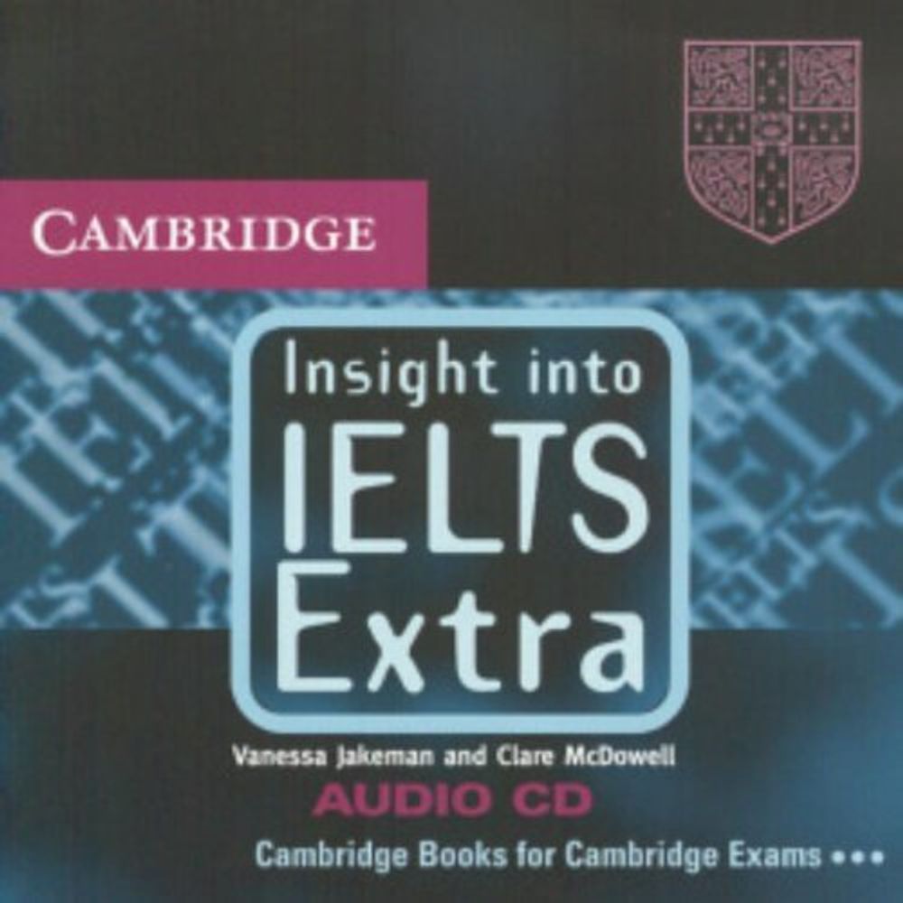 Insight into IELTS Extra  CD x 1 !!