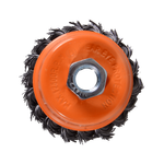 Щётка чашечная для УШМ, крученая, 75 мм Вихрь