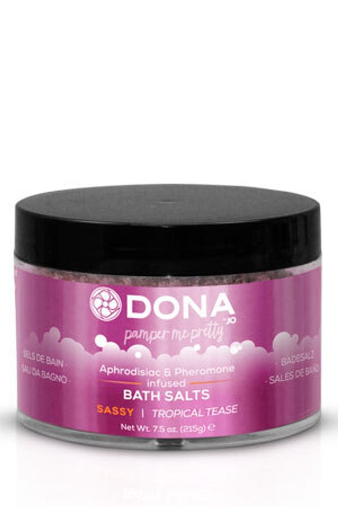 Соль для ванны Dona Bath Salt Sassy Aroma: Tropical Tease, 215 г