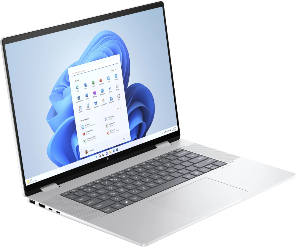 Ноутбук  HP Envy x360 16-ac0003ci 16 ", Core Ultra 5, 16 Гб RAM, 512 Гб SSD, Arc graphics, Серебристый