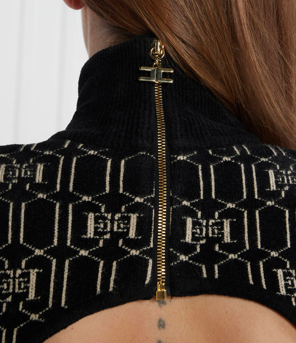 Платье Elisabetta Franchi - черный(AM32M37E2)