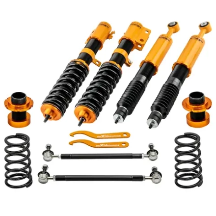 Coilover Struts Shocks подходит для автомобиля Toyota Yaris 2006-2011 Suspension Kit Adj. Height lowering kit