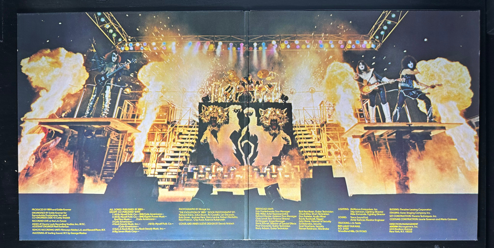 Kiss ‎– Alive II 2LP (Голландия 1977г.)