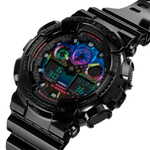 Мужские наручные часы Casio G-Shock GA-100RGB-1A